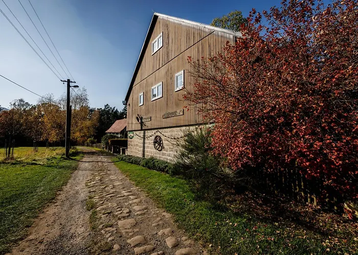 Vysoka Lipa - Stodola, - Barn, Station touristique Jetřichovice
