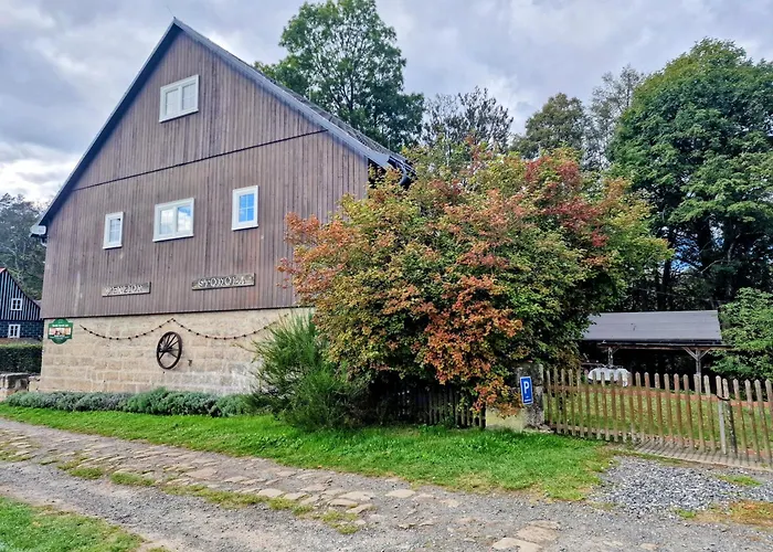 Vysoka Lipa - Stodola, - Barn, Station touristique Jetřichovice
